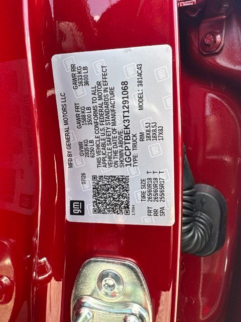 2026 Chevrolet Colorado Work Truck Kerrville TX
