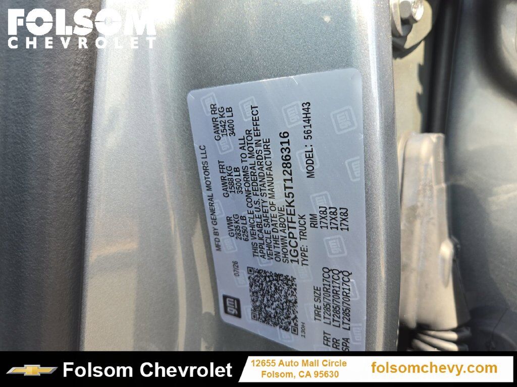 2026 Chevrolet Colorado ZR2 Folsom CA