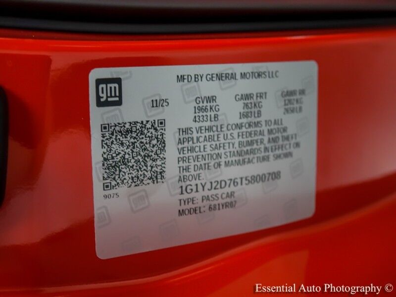2026 Chevrolet Corvette 3LZ Willowbrook IL