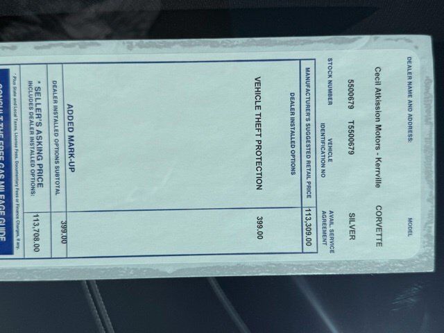 2026 Chevrolet Corvette E-Ray Kerrville TX