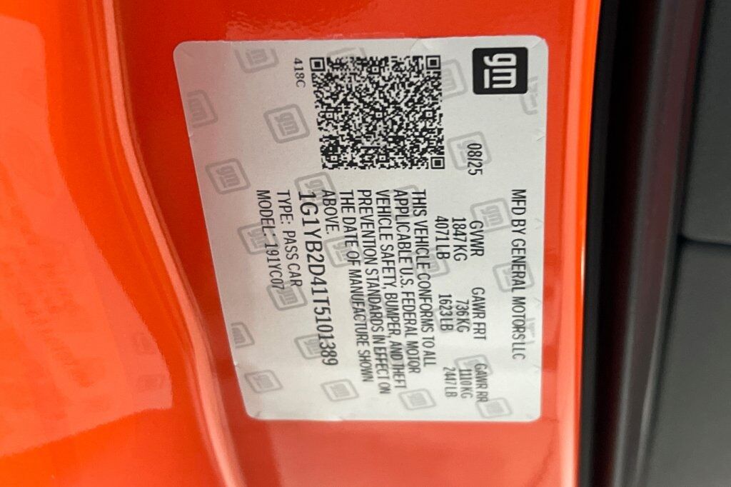 2026 Chevrolet Corvette Stingray Fruitland ID