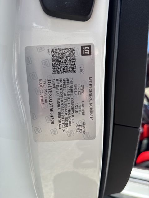 2026 Chevrolet Corvette Z06 Kerrville TX