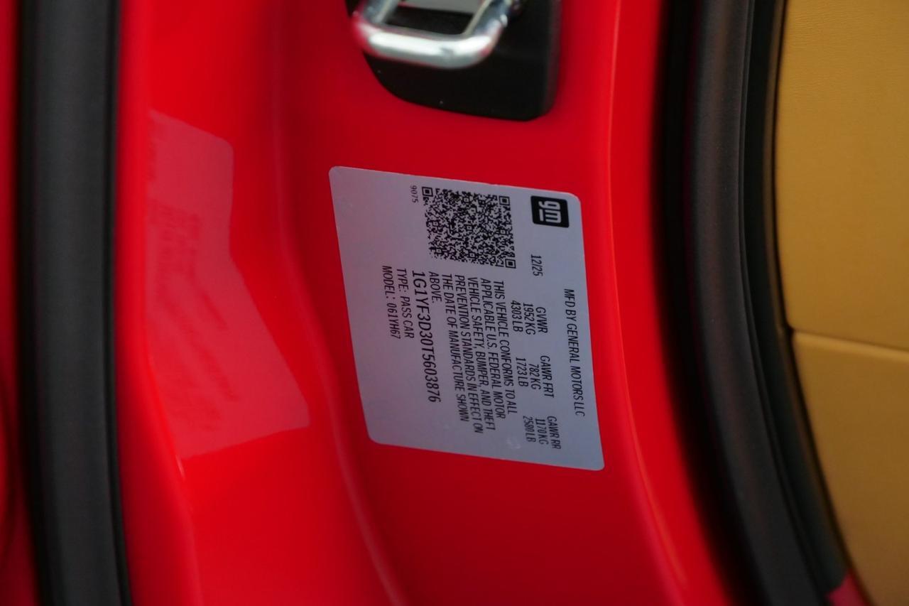 2026 Chevrolet Corvette Z06 Convertible 3LZ / Front Lift / Engine Appearance PKG! Lincolnton NC