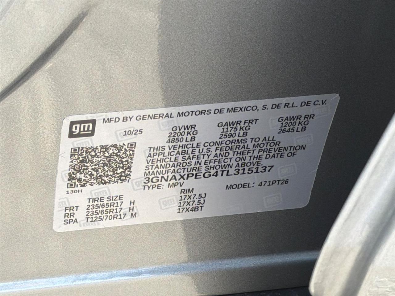 2026 Chevrolet Equinox AWD LT Hagerstown MD
