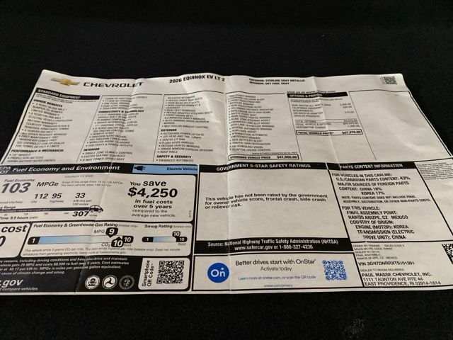 2026 Chevrolet Equinox EV LT Dallas TX