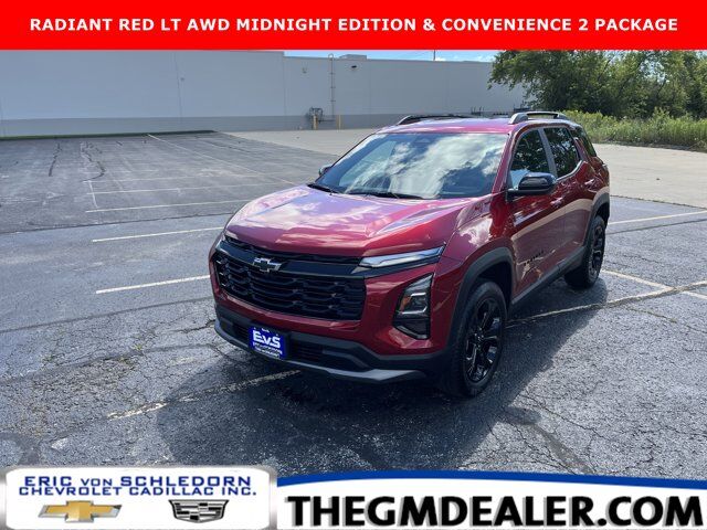 2026 Chevrolet Equinox LT AWD MidnightEdt Conv2Pkg w/19sBlackWheels AdptvCrz HtdEvotex 8-WayPwrDrvrSeat AutosensePwrLftgt Milwaukee WI