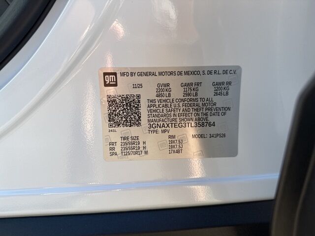 2026 Chevrolet Equinox RS Kerrville TX