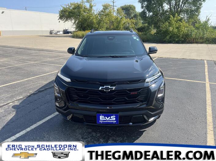 2026 Chevrolet Equinox RS AWD Safety&Technology Conv3Pkgs w/AdptvCrz HtdCldMemLthr FogLamps RrCamMirror HD-SrrndVsn Milwaukee WI