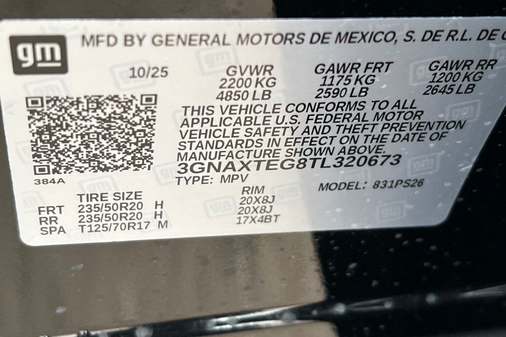 2026 Chevrolet Equinox RS Fruitland ID