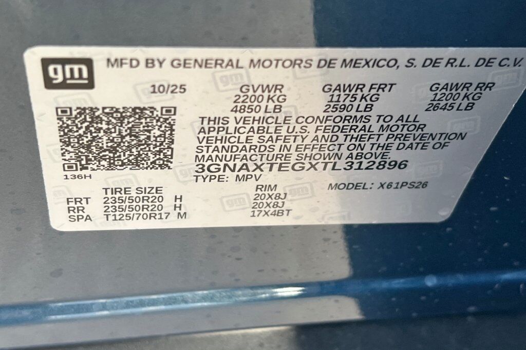 2026 Chevrolet Equinox RS Fruitland ID