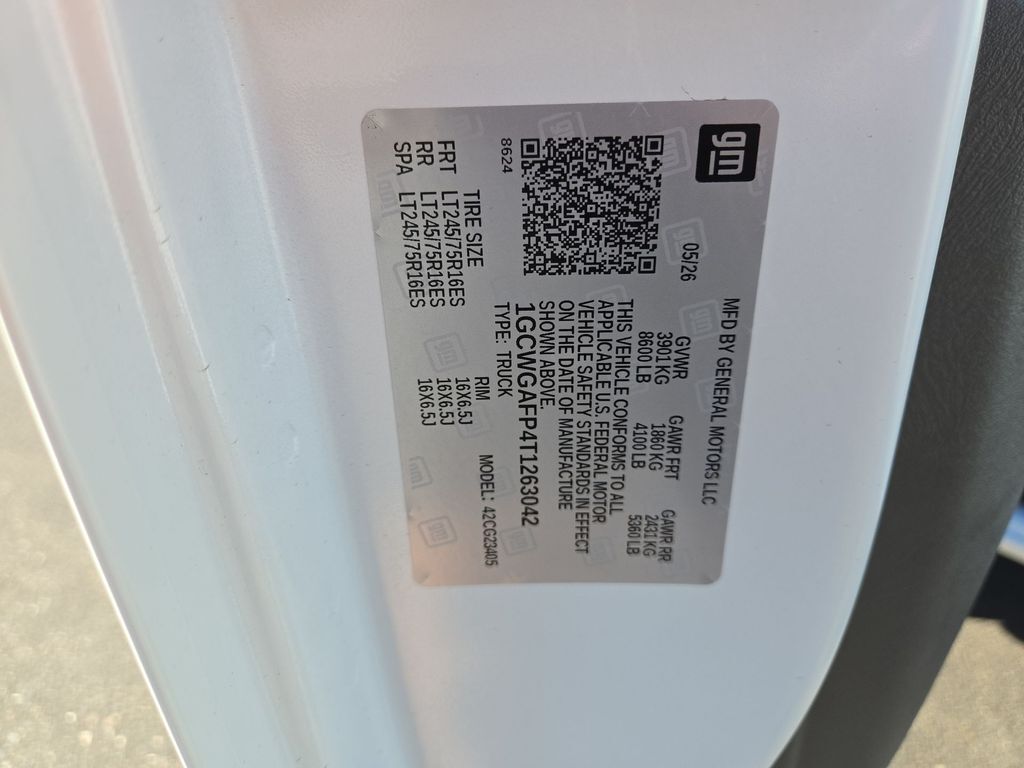 2026 Chevrolet Express 2500 Work Van Folsom CA