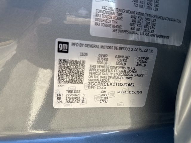 2026 Chevrolet Silverado 1500 Custom Trail Boss Kerrville TX