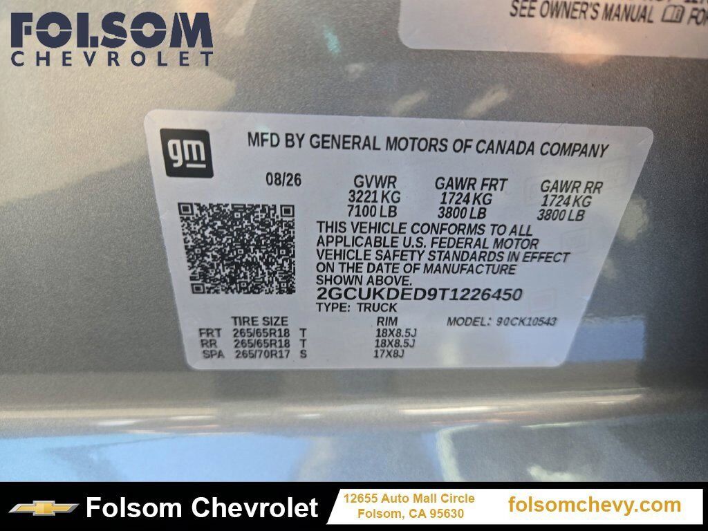 2026 Chevrolet Silverado 1500 LT Folsom CA