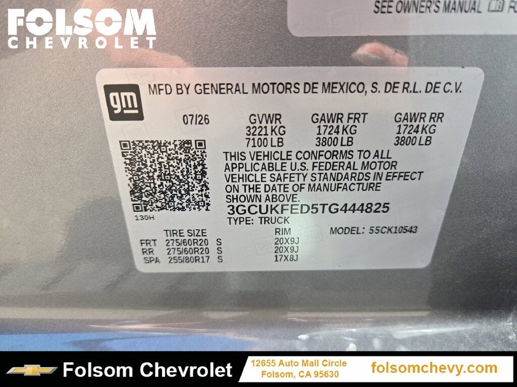 2026 Chevrolet Silverado 1500 LT Trail Boss Folsom CA
