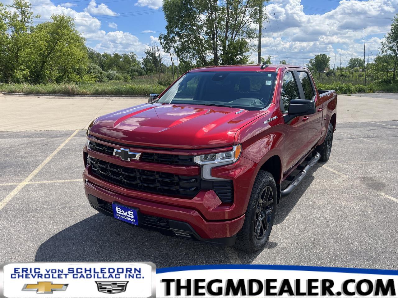 2026 Chevrolet Silverado 1500 RST Crew Cab 4WD RST-SelectPkg w/Spray-OnBedliner 4-InchBlackAssistSteps 20s AllTerrainTires