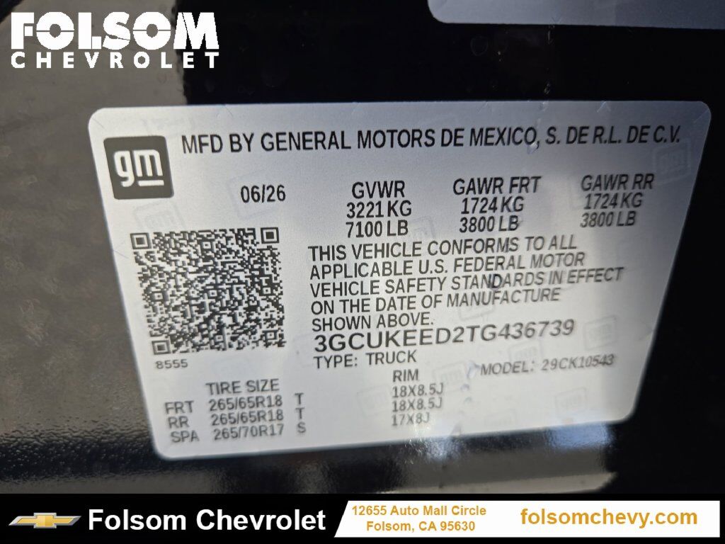 2026 Chevrolet Silverado 1500 RST Folsom CA