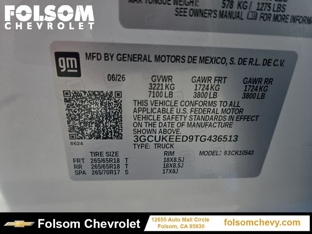 2026 Chevrolet Silverado 1500 RST Folsom CA