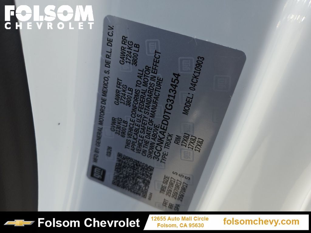 2026 Chevrolet Silverado 1500 WT Folsom CA
