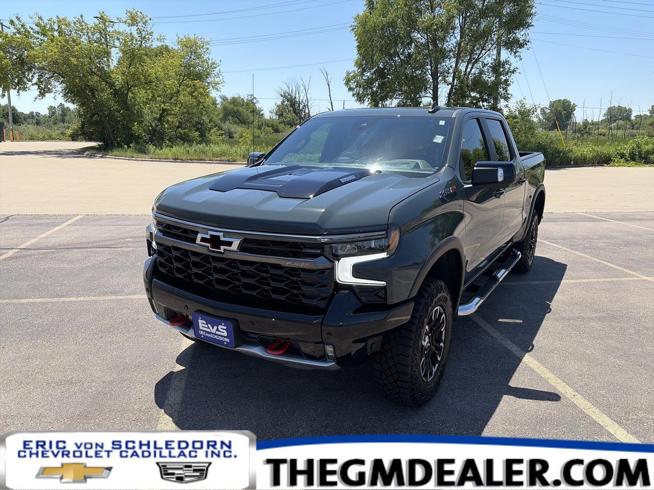 2026 Chevrolet Silverado 1500 ZR2 Crew Cab 4WD 3.0L DuramaxDiesel w/Sunroof HtdCldMemBuckets HtdSteeringWheel HD-SurroundVision