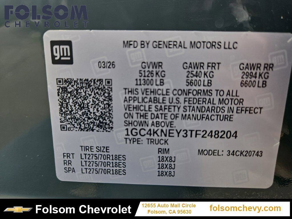 2026 Chevrolet Silverado 2500HD LT Folsom CA