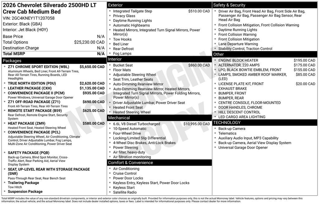 2026 Chevrolet Silverado 2500HD LT Commerce GA