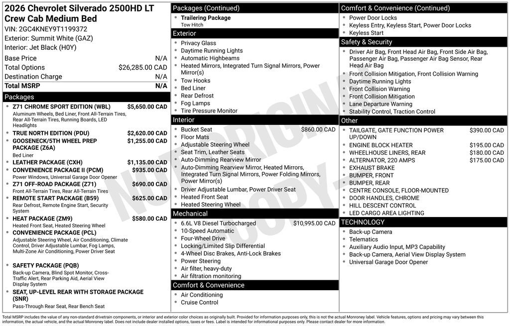 2026 Chevrolet Silverado 2500HD LT Commerce GA