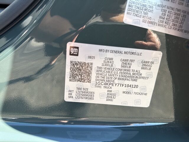 2026 Chevrolet Silverado 2500HD LTZ TX 2026 Chevrolet Silverado 2500HD LTZ TX