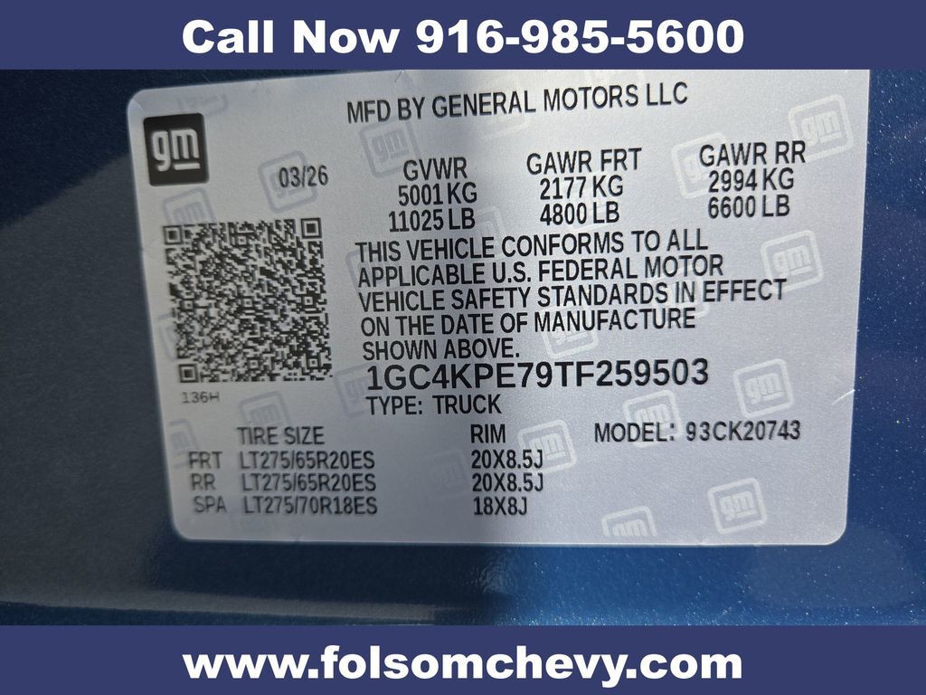 2026 Chevrolet Silverado 2500HD LTZ Folsom CA