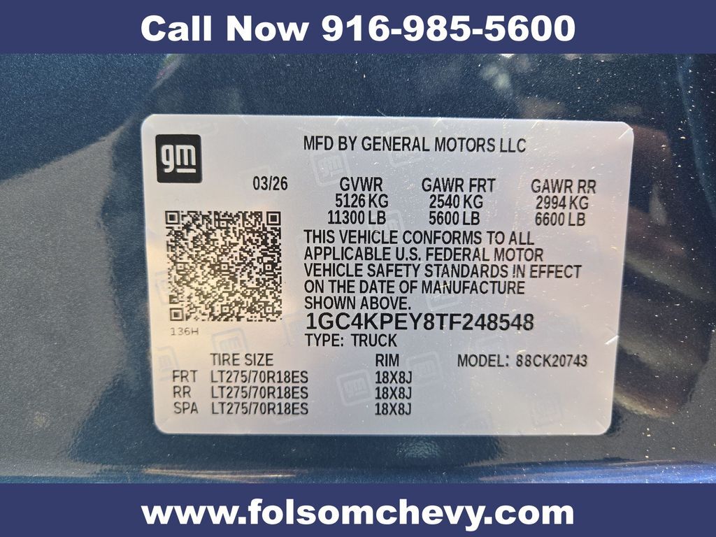2026 Chevrolet Silverado 2500HD LTZ Folsom CA