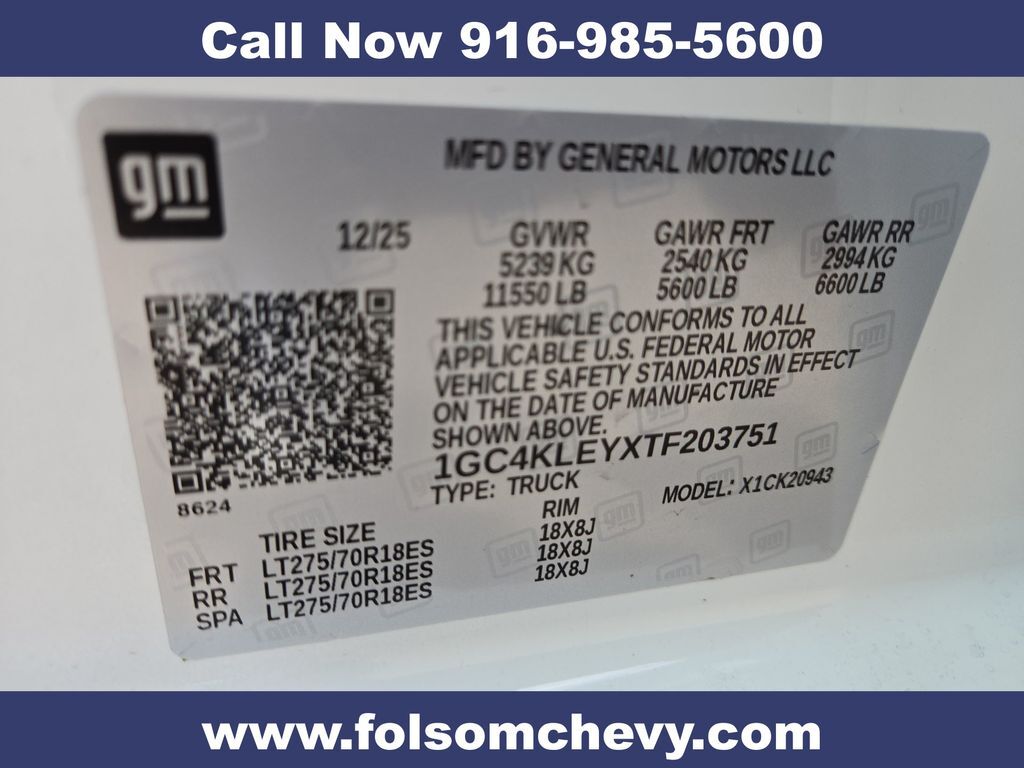 2026 Chevrolet Silverado 2500HD Work Truck Folsom CA