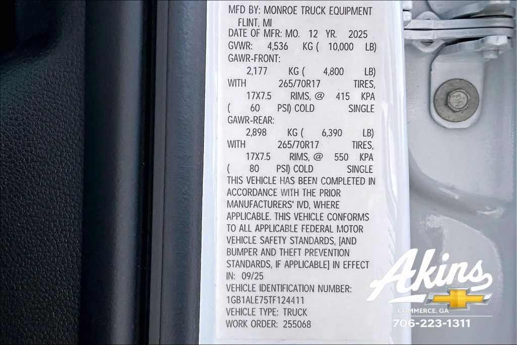 2026 Chevrolet Silverado 2500HD Work Truck Commerce GA