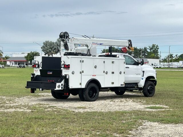 2026 Chevrolet Silverado 6500 HD 4x4 Utility Service Truck with Stellar Telescopic Crane 7630 Homestead FL
