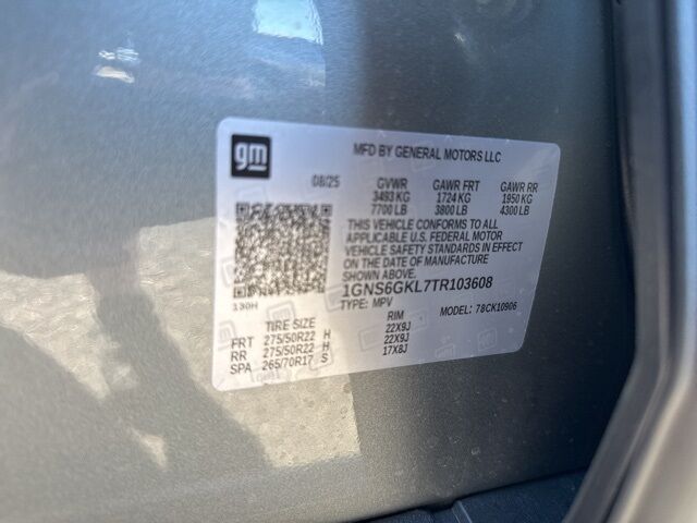 2026 Chevrolet Suburban High Country  TX 2026 Chevrolet Suburban High Country  TX