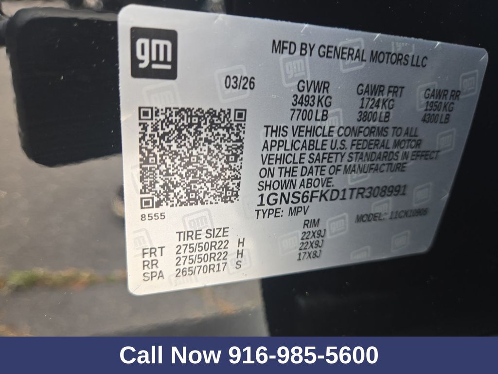 2026 Chevrolet Suburban Premier Folsom CA