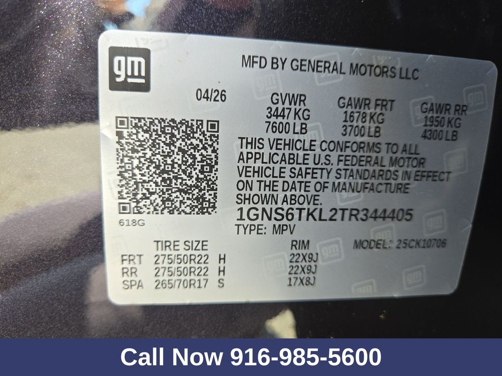 2026 Chevrolet Tahoe High Country Folsom CA