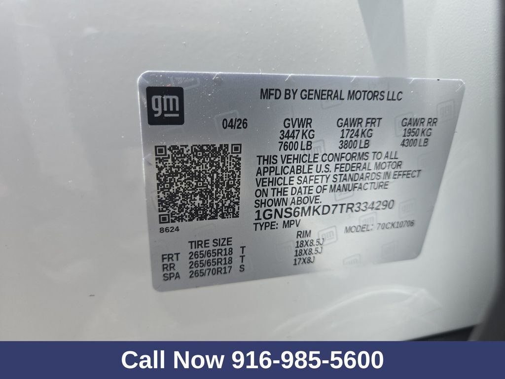 2026 Chevrolet Tahoe LS Folsom CA