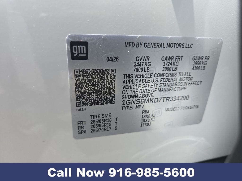 2026 Chevrolet Tahoe LS Folsom CA