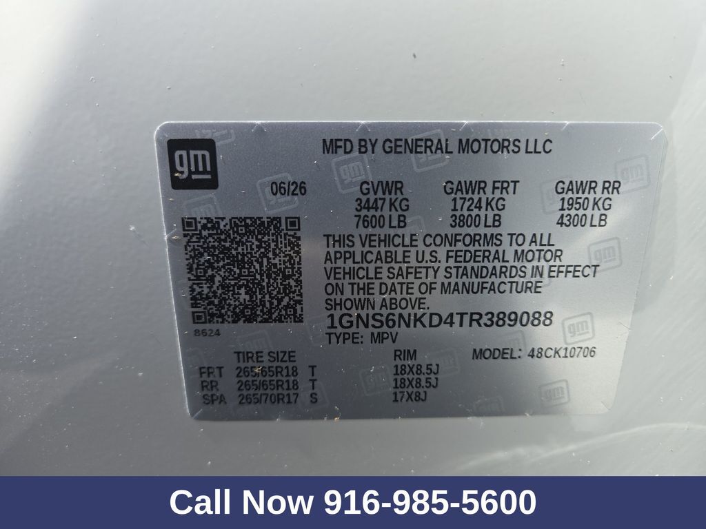 2026 Chevrolet Tahoe LT Folsom CA