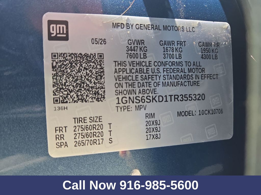 2026 Chevrolet Tahoe Premier Folsom CA
