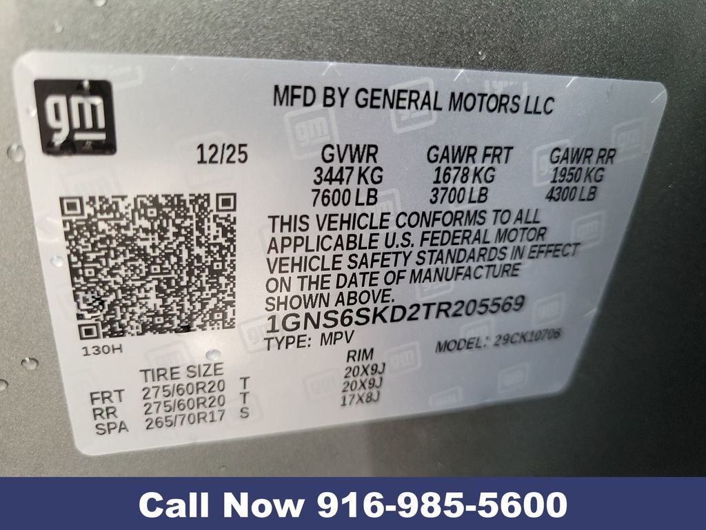 2026 Chevrolet Tahoe Premier Folsom CA