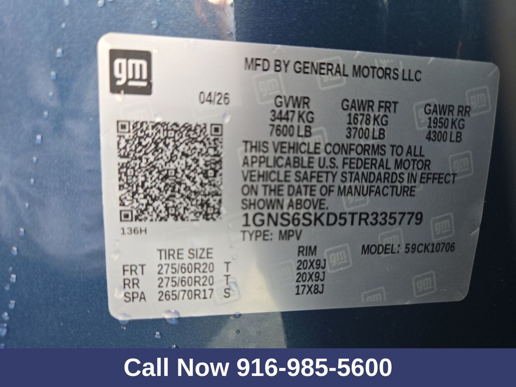 2026 Chevrolet Tahoe Premier Folsom CA