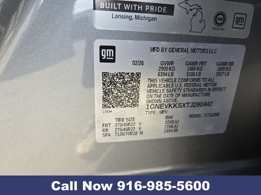2026 Chevrolet Traverse High Country Folsom CA
