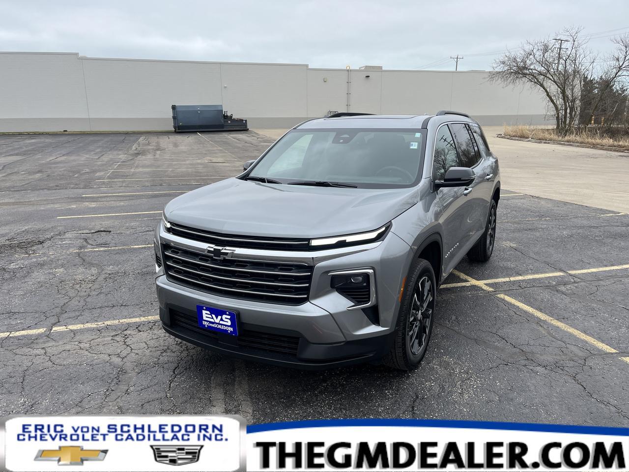 2026 Chevrolet Traverse LT AWD Sun&Wheel DrvrConfPkgs w/Sunroof 20s HtdEvotex RrCamMirror HD-SrrndVsn