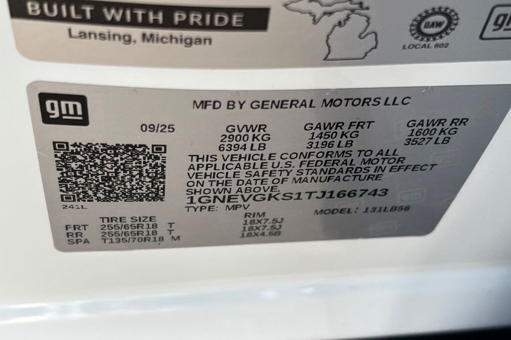 2026 Chevrolet Traverse LT Fruitland ID