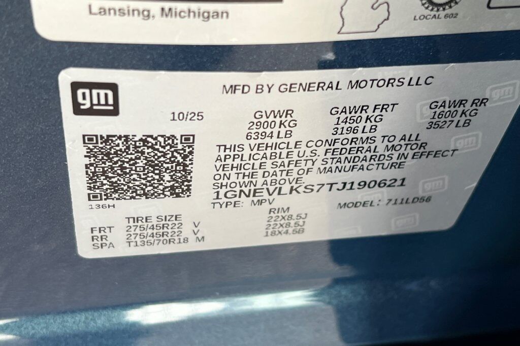 2026 Chevrolet Traverse RS Fruitland ID