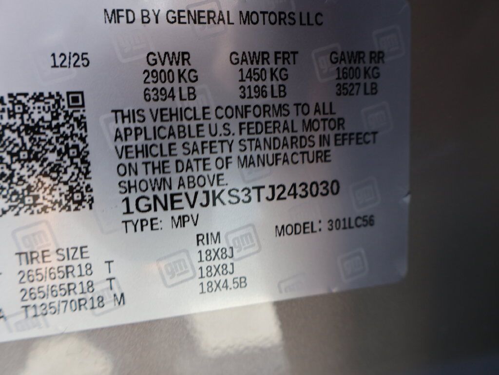 2026 Chevrolet Traverse Z71 San Clemente CA