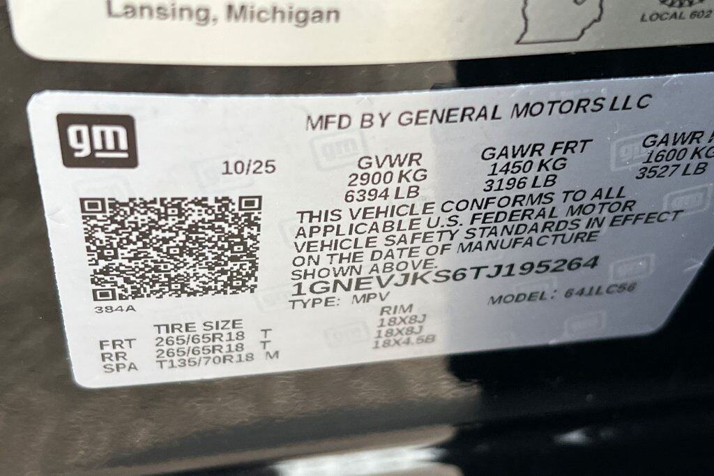 2026 Chevrolet Traverse Z71 Fruitland ID