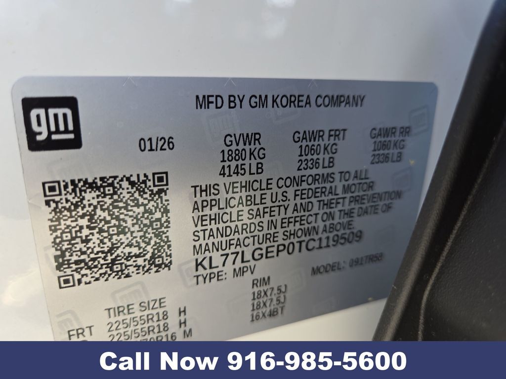 2026 Chevrolet Trax 1RS Folsom CA