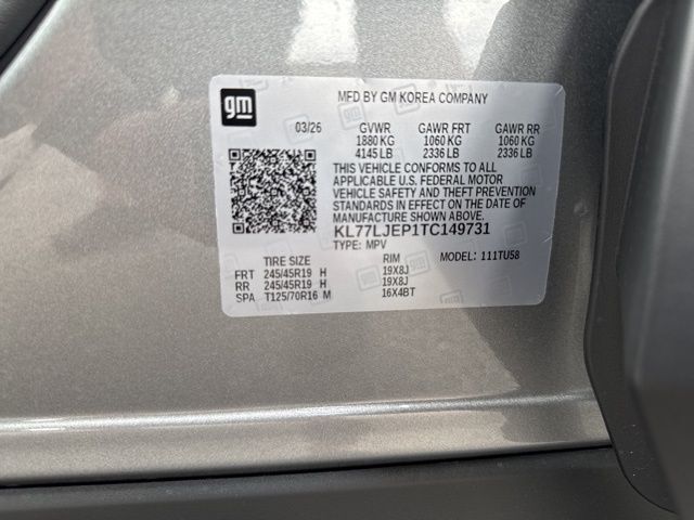 2026 Chevrolet Trax 2RS Kerrville TX