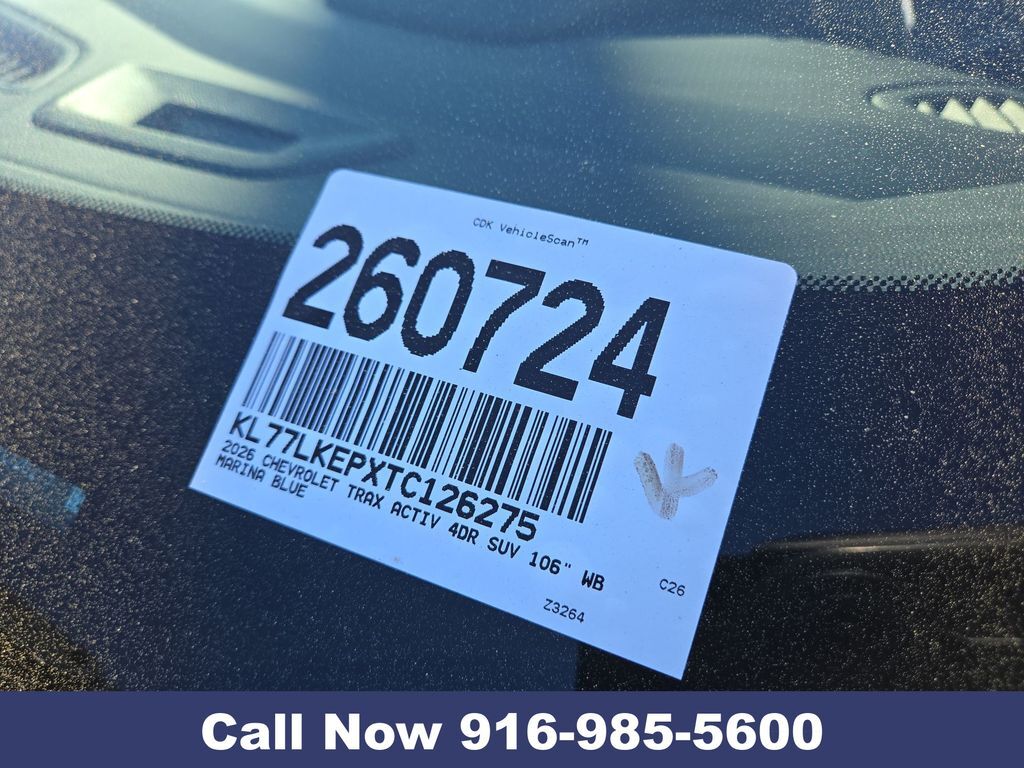 2026 Chevrolet Trax ACTIV Folsom CA